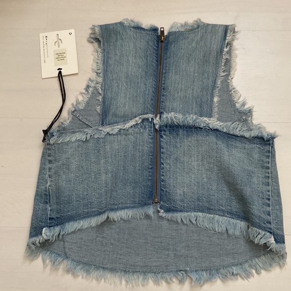 NWT Pistola Denim Top - Picture 6 of 6